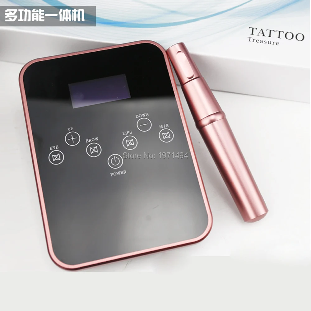 

Top quality Tattoo Machine Kit set digital Permanent Makeup Tattoo device kit Professional Siwss Motor Tattoo Power Supply