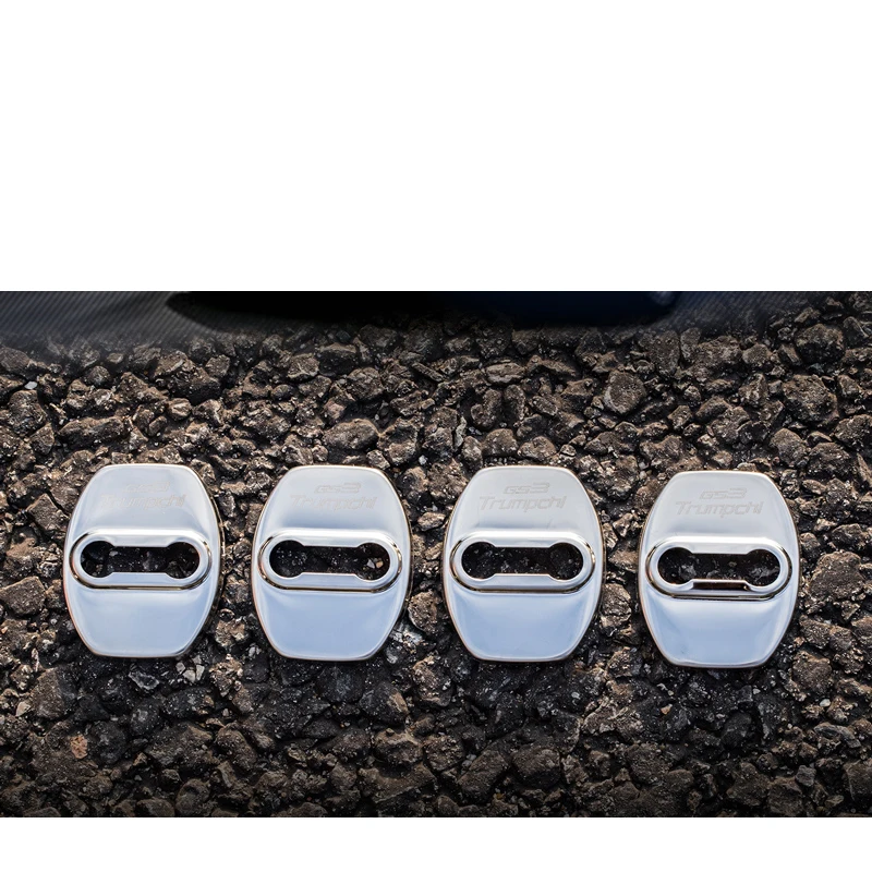 

Lsrtw2017 Abs Car Door Anti-rush Waterproof Lock Cover Door Limiter Cover for Trumpchi Gs3 2017 2018 2019 2020
