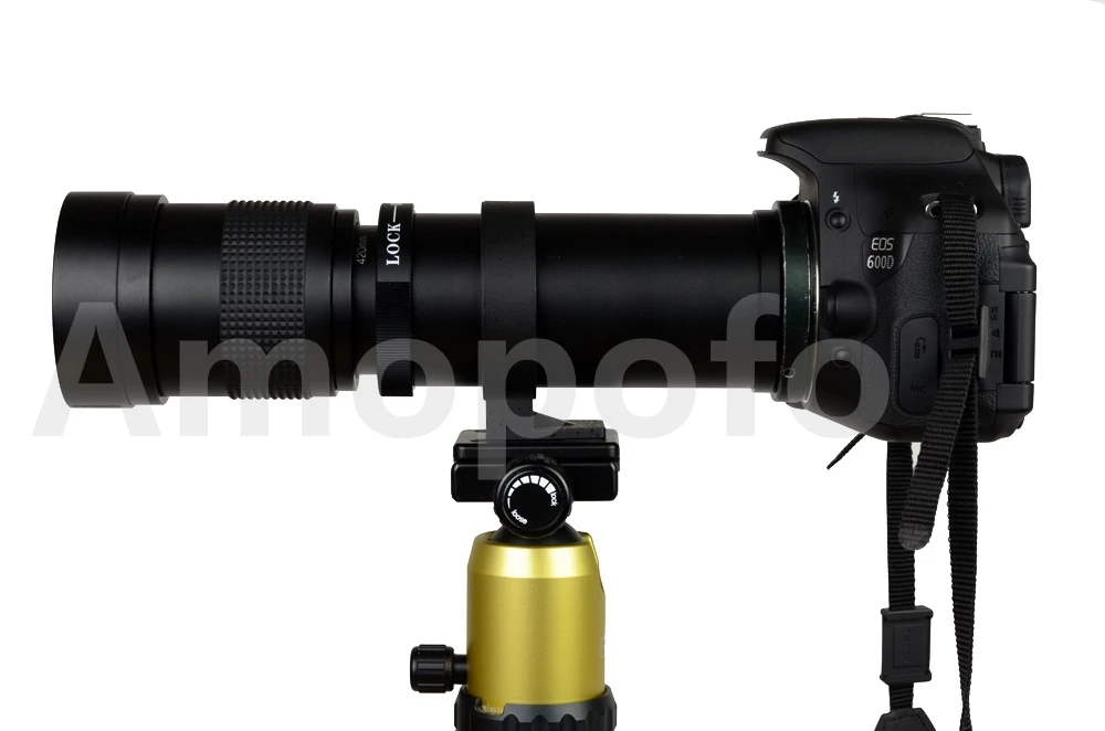 

Amopofo , 420-800mm F/8.3~16 Super Telephoto Zoom Lens , For Olympus E-M10 ii E-M5 ii E-M1 E-M5 E-M10 Camera