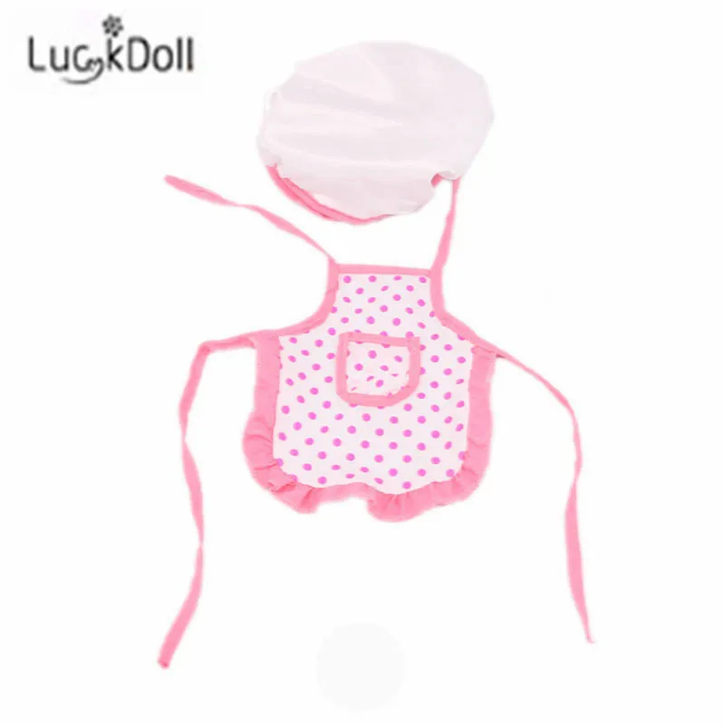 LUCKDOLL 14-Piece Чистящий Набор подходит 18 дюймов Американский 43 см детская кукла одежда аксессуары, игрушки для девочек, поколение, подарок на день рождения