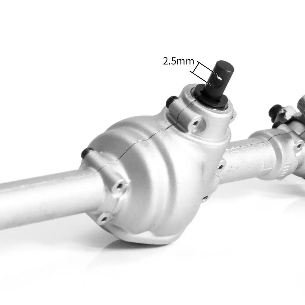 P407 Front Axle Assembly Spare Parts for 1/10 RC Car Climbing Car Monster Truck Desert Buggy