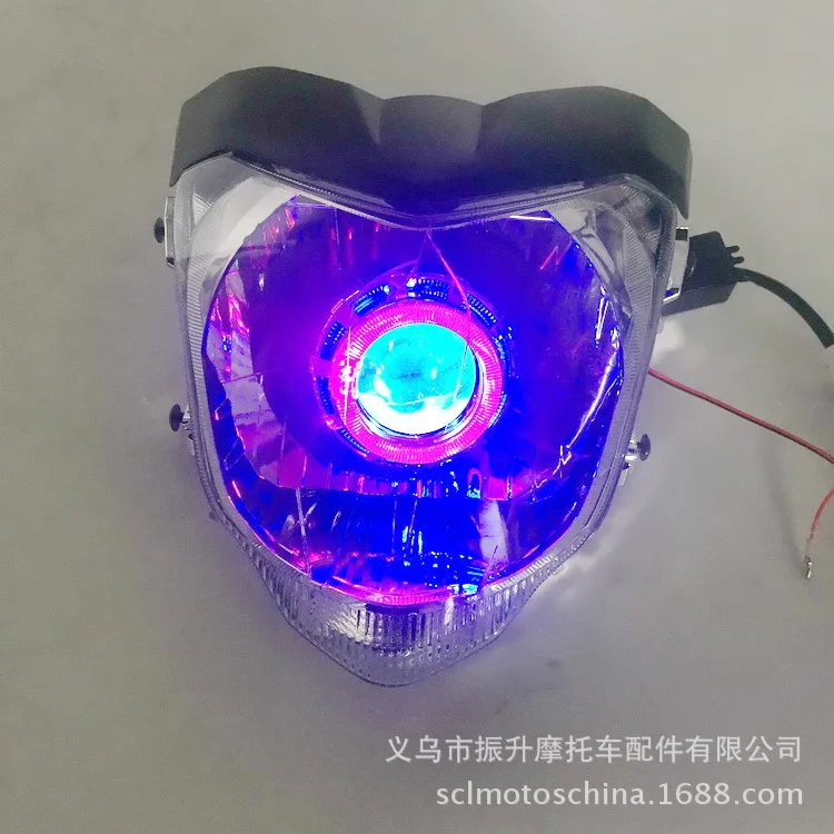 

Motorcycle Headlight Led Angle Eye One Set For Yamaha Fz16 Fazer150