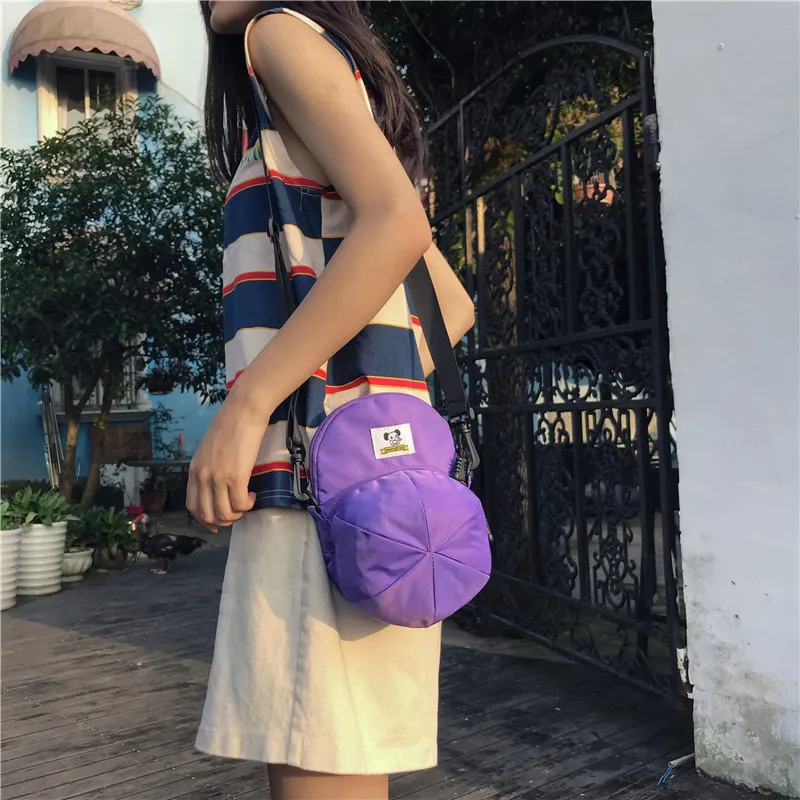Menghuo New Hot Model Hat Shape Women Nylon Crossbody Bag Cute Handbags Shoulder Bags Creative Lady Messenger Cross body BagsIMG_2417