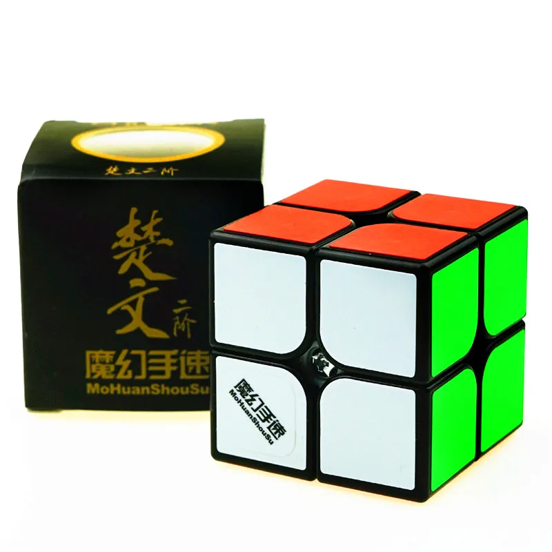 MOYU MoHuanShouSu ChuWen 2x2x2 Безопасный ABS пластиковый волшебный куб быстрый ультра-Гладкий кубар-Рубик на скорость 2x2 детские игрушки подарок