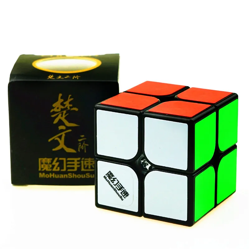MOYU MoHuanShouSu ChuWen 2x2x2 Безопасный ABS пластиковый волшебный куб быстрый ультра-Гладкий
