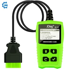 OBD2 ODB2 Scanner Diagnostico Auto Scanner JDiag JD101 Funzione Completa Auto Diagnosi Auto Scanner Universale OBD Lettore di Codice Del Motore