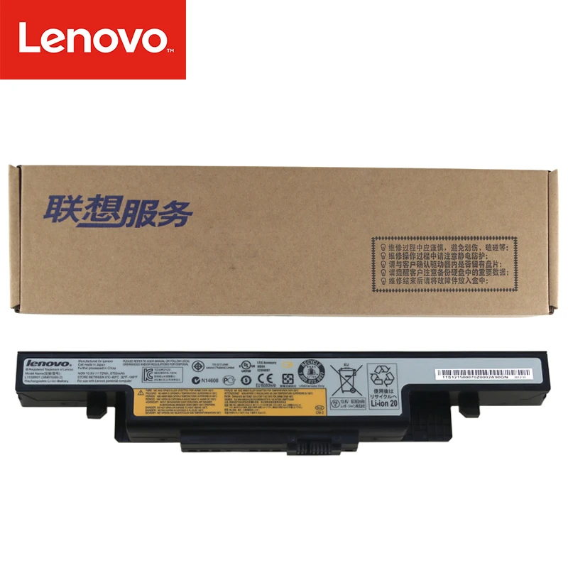 Оригинальный аккумулятор для ноутбука lenovo y490 Y490P Y400 Y410P Y400N Y500 Y500N Y510P L11L6R02 L11S6R01 L12L6E01 L12S6A01 L12S6E01