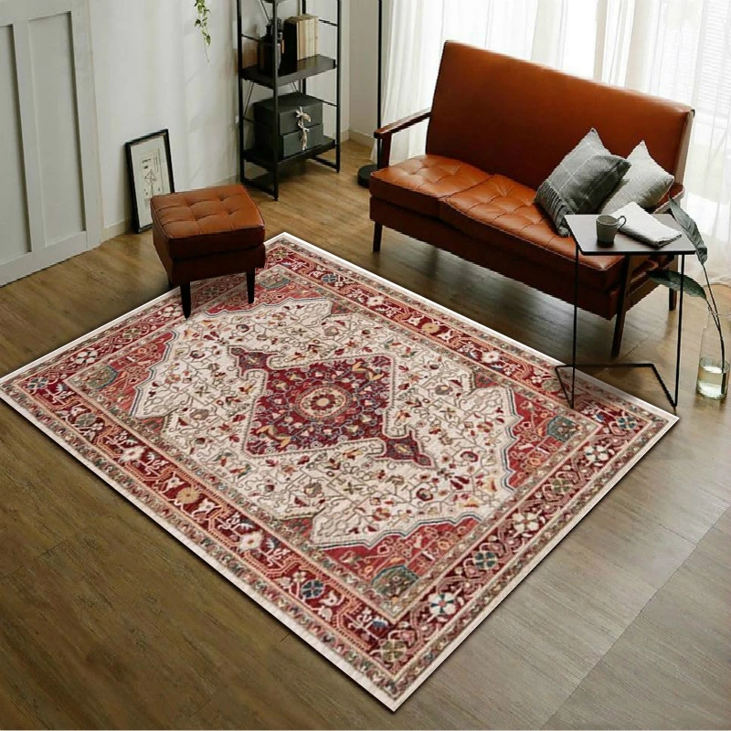 Персидский стиль, большой ковер, высокое качество, абстрактные цветочные художественные ковры для гостиной, спальни, противоскользящий напольный коврик, кухонный коврик