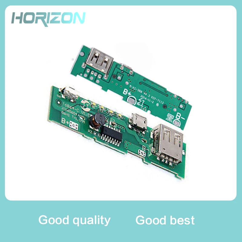 

5V 1A Power Bank Charger Board Charging Circuit PCB Board Power Supply Step Up Boost Module Mobile Phone For 18650 Battery DIY