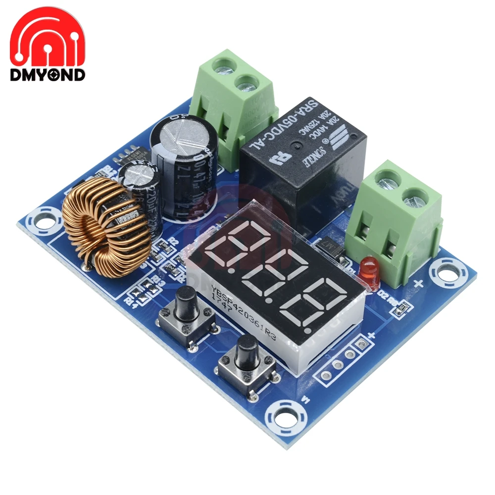 XH-M609 M609 DC 12V-36V Charger Board Module Voltage OverDischarge Battery Protection Precise Undervoltage Protection DIY for dc power supply