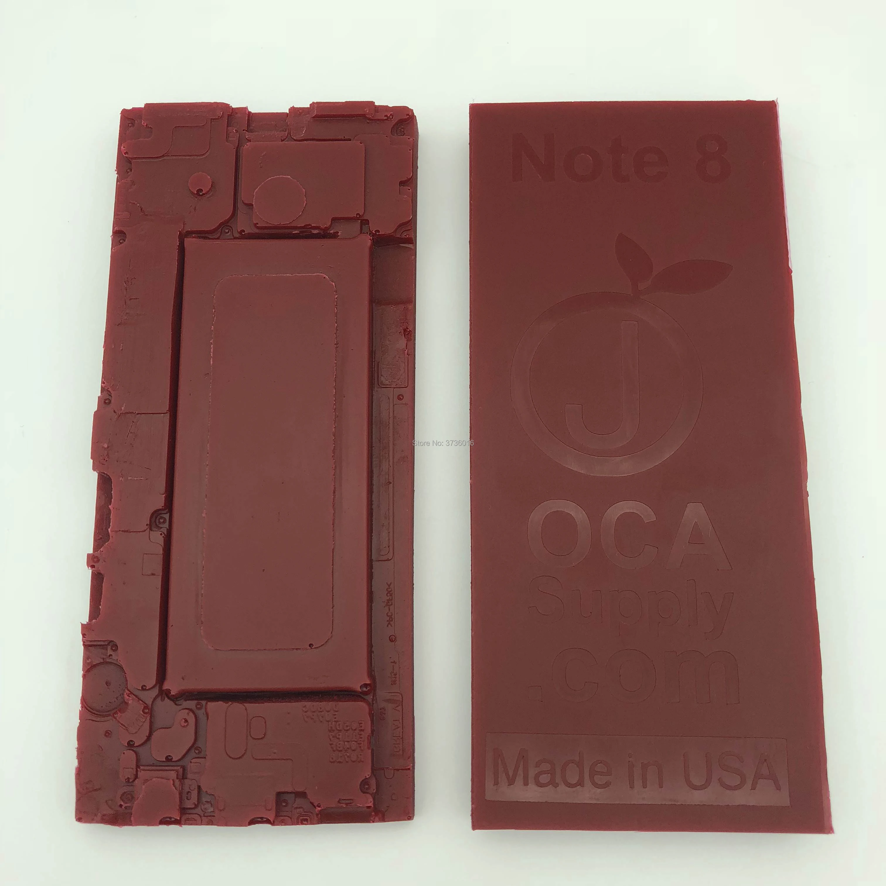 

In frame laminating moldfor for Samsung Note 8 lcd with middle frame unbent flex laminating mold for edge repair made in USA