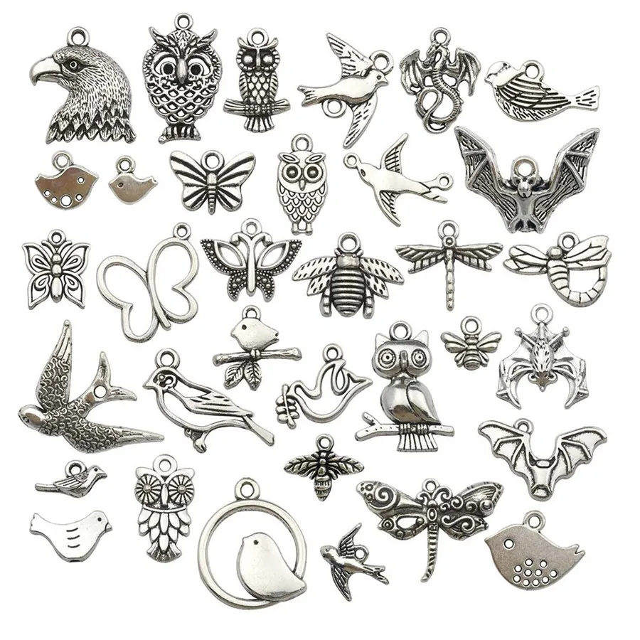 Factory Direct 20PCs/Bag Animal Shape DIY Jewelry Accessory Tetro DIY Jewelry Making Earrings Pendant Bracelet Accessories