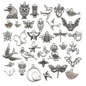 

Factory Direct 20PCs/Bag Animal Shape DIY Jewelry Accessory Tetro DIY Jewelry Making Earrings Pendant Bracelet Accessories