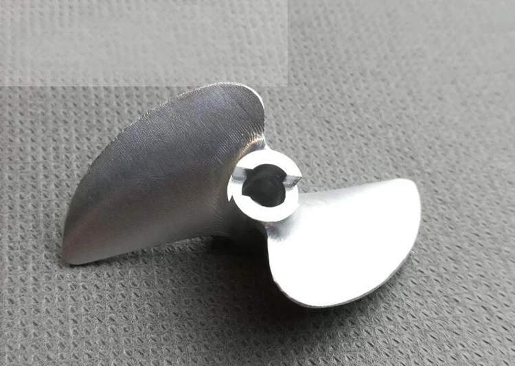 

1PC CNC High Precision FPV Racing Boat Propeller 4mm 2-blades Aluminum Alloy Paddles 30mm 32mm 34mm 36mm 38mm CW Propeller