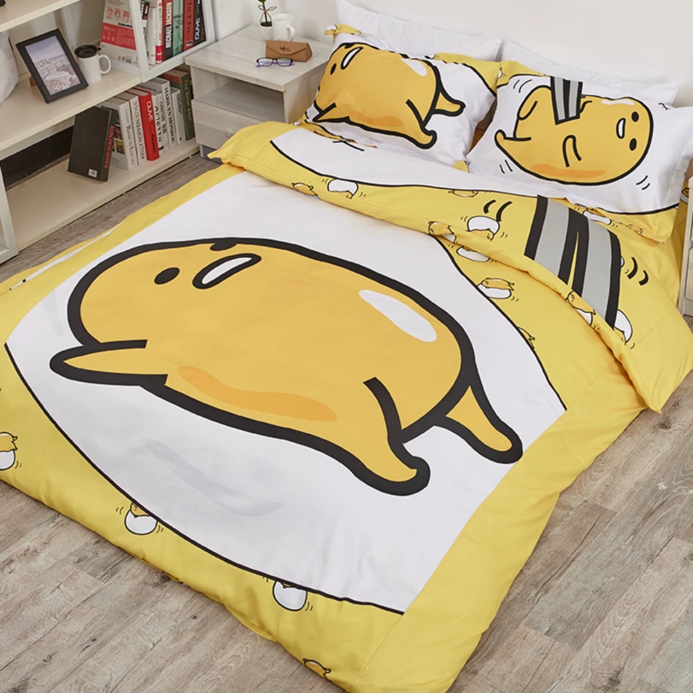 Аниме JK Gudetama постельные принадлежности ленивый яйцо одеяло набор милый