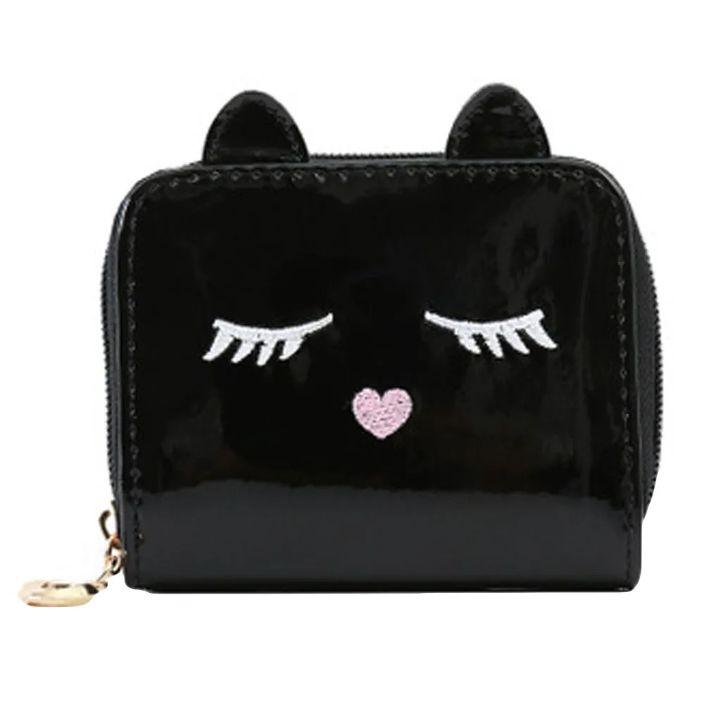 

Maison Fabre Coin Purse womens wallet short wallet Fashion Women Cat Leather Handbag Clutch Bags Drop shipping CSV O1205#25
