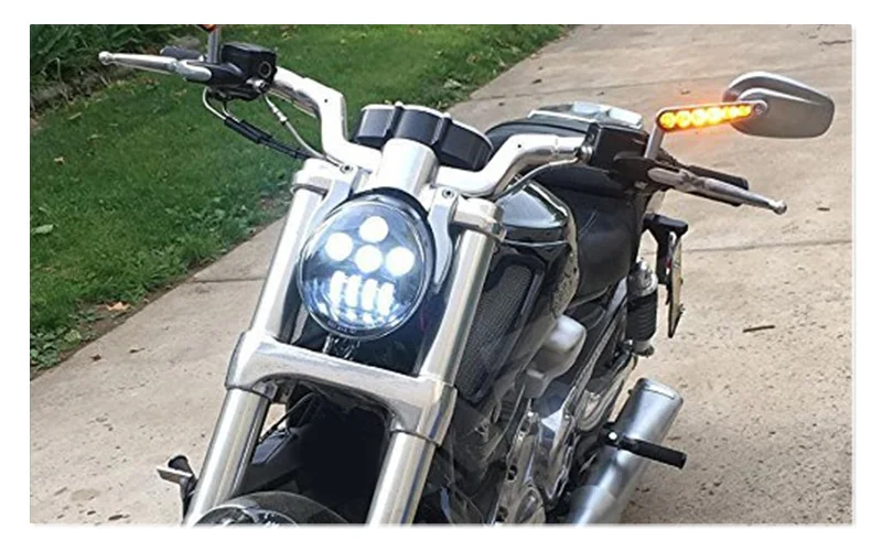 2017 V-Rod Motorcycles  Led Headlight For Harley-Davidson  (5)