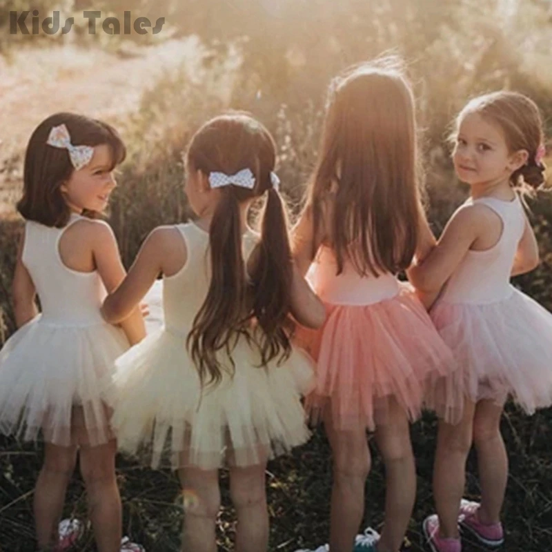 

Candy Color Kids Lace Tulle Ballet Dance Skirt Baby Cute Soft Skirts Girls Rock Petticoat Party Costume KYY8191