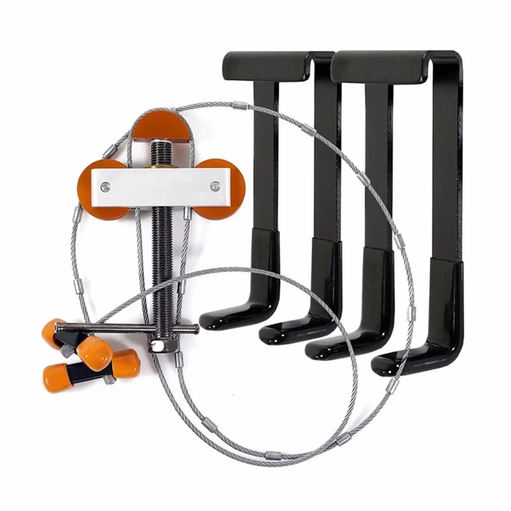 

Compound Bow Press L Bracket Adapter Portable Bowmaster String Changer for Full Split Limb Adjust Repair Accessories full set