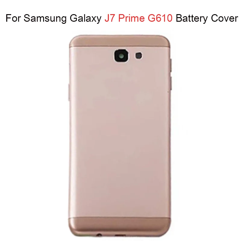 Крышка батарейного отсека для Samsung Galaxy J7 Prime G610F G610 On7 2016 задняя крышка запасные