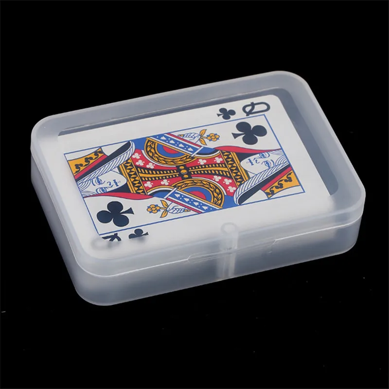 Game Card Transparent Box, Jewelry Storage Container 1 Piece 10x7Cm Board  Game Transparent Plastic Box