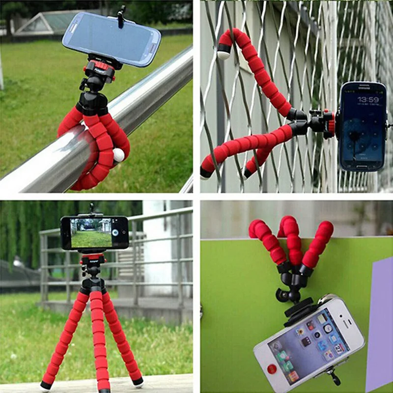 مصغرة ترايبود المهنية كاميرا مرنة ترايبود تقف القوس أمعاء monopod محمول حامل كليب ل فون سامسونج غالاكسي مصغرة ترايبود المهنية كاميرا مرنة ترايبود تقف القوس أمعاء monopod محمول حامل كليب ل فون سامسونج غالاكسي