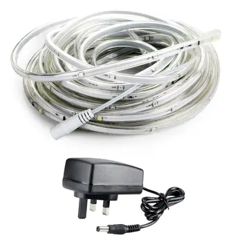 

2018 New Arrival DC 10M 3528SMD 120LED Rainbow String Light WhiteTo RGB W/ Power Adapter