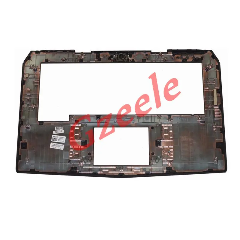 Gzeele Novo para Dell Alienware 15 r1 15 r2 15.6 Palmrest Superior Capa Kxn8g 0kxn8g 6760014-a00 Teclado Bezel Capa Preta - Imagem 2