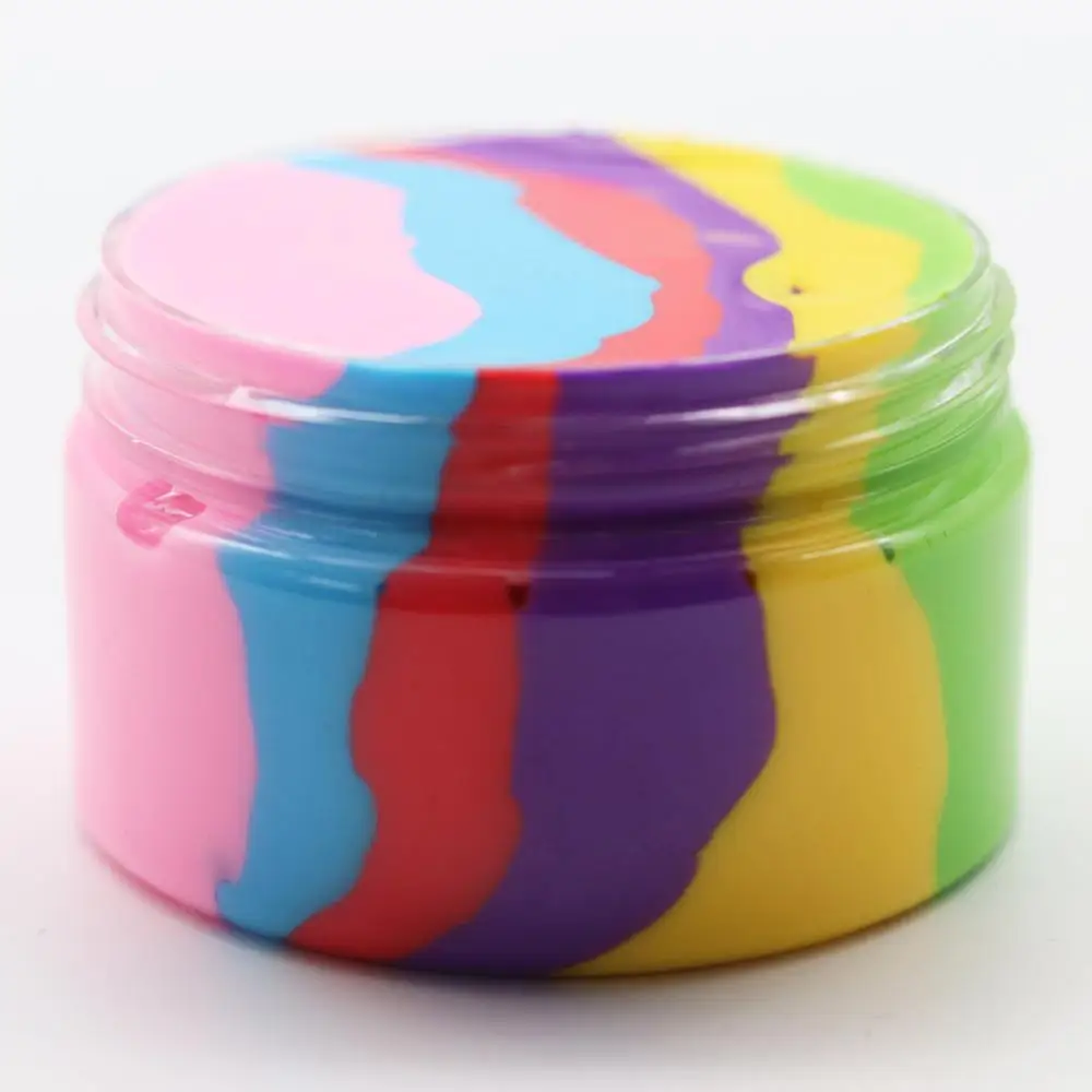 

Puzzle Slime decompression Six colors Cotton mud Squishy Poopsie clay Pinched fluffy non-toxic tasteless natural health