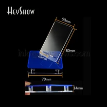 50 шт Красочный подвижный телефон акриловая подставка на витрину iphone держатель samsumg держатель для сотового телефона для всех видов телефона в розничном магазине