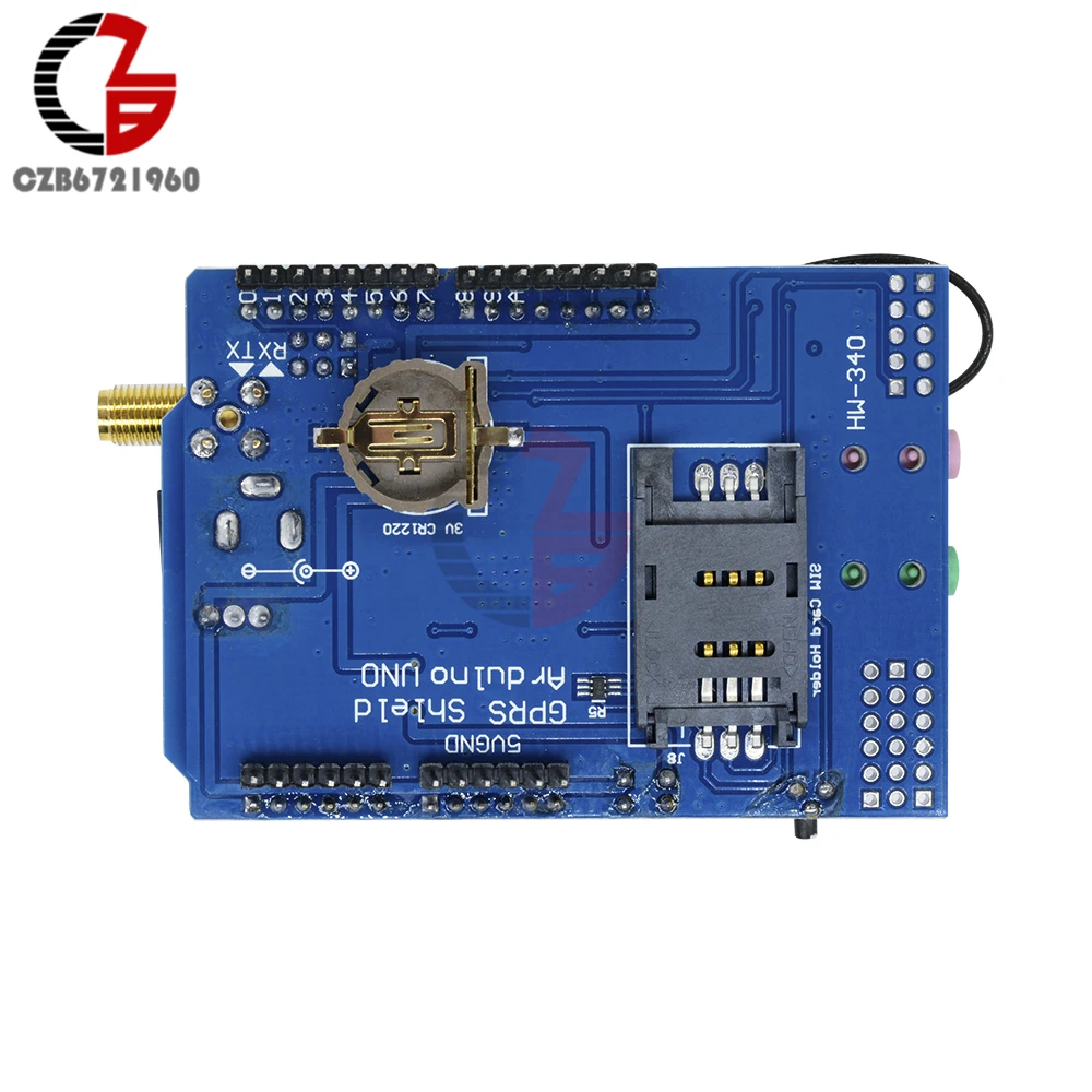 SIM900 850/900/1800/1900 МГц GPRS GSM щит макетная плата четырехдиапазонный модуль комплект с