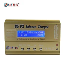 HTRC imax B6 V2 80W 6A Digital RC Balance Charger discharger for LiHV LiPo LiIon LiFe NiCd NiMH 15V 6A AC Power Adapter Optional
