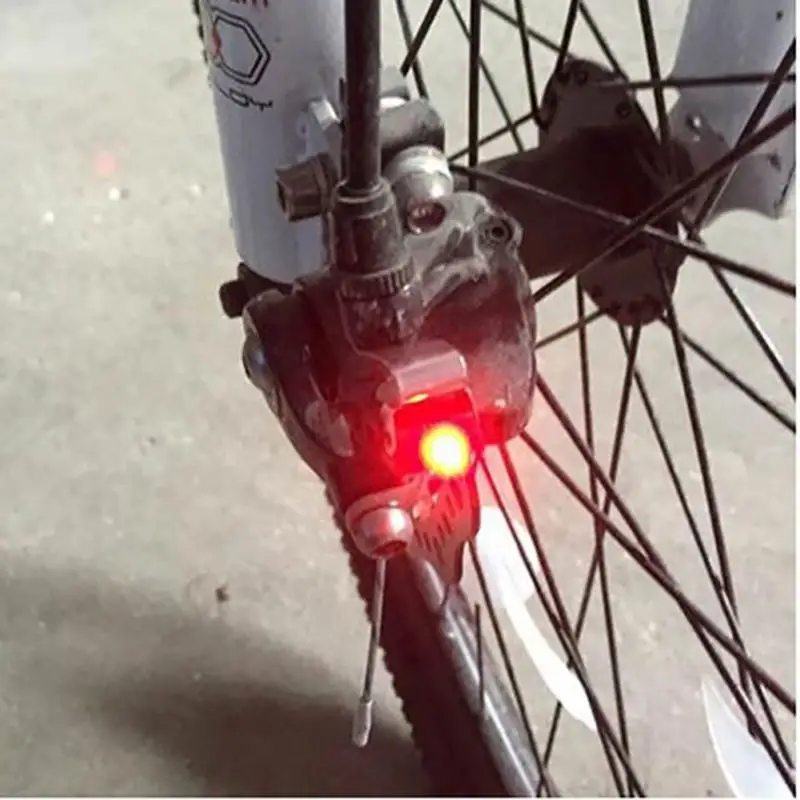 Top Waterproof Cycling Brake Bike Light Mount Tail Rear Bicycle Light LED High Brightness Red LED lamp Cycling Accessories #H915 9