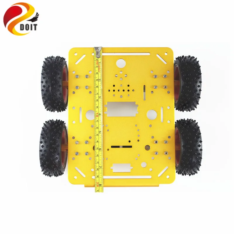 C300 Smart Robot Car Chassis Controlled by Android and iOS Phone based on Nodemcu ESP8266 4WD Car DIY Android Toy Robot
