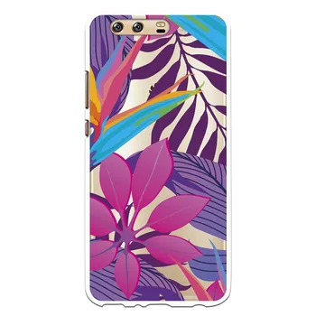 

Stand case costume drawing Leaves WP017 for Huawei P10 Plus