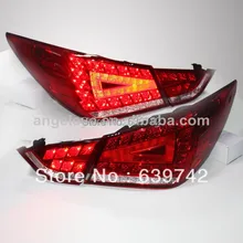2010-2013 года для hyundai Sonata светодиодные задние фонари для Ben-z стиль супер люкс