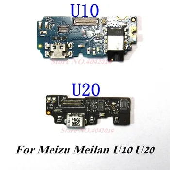 

Original USB Charging Port Dock Flex Cable For Meizu Meilan U10 U20 USB Charger plug With Microphone Board Replacement parts