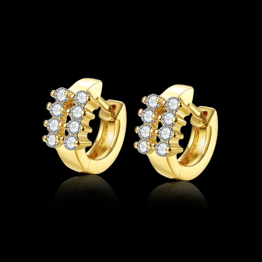 925 sterling silver earrings beautiful ladies jewelry quality yellow