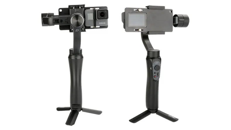 Действий Камера адаптер пластина для Gopro Zhiyun Smooth 4 Q Feiyu DJI Mavic Pro Gimbal Алюминий из алюминиевого сплава для GoPro Hero 6/5/4, SJCAM, SJ7, Экшн-камера xiaoyi