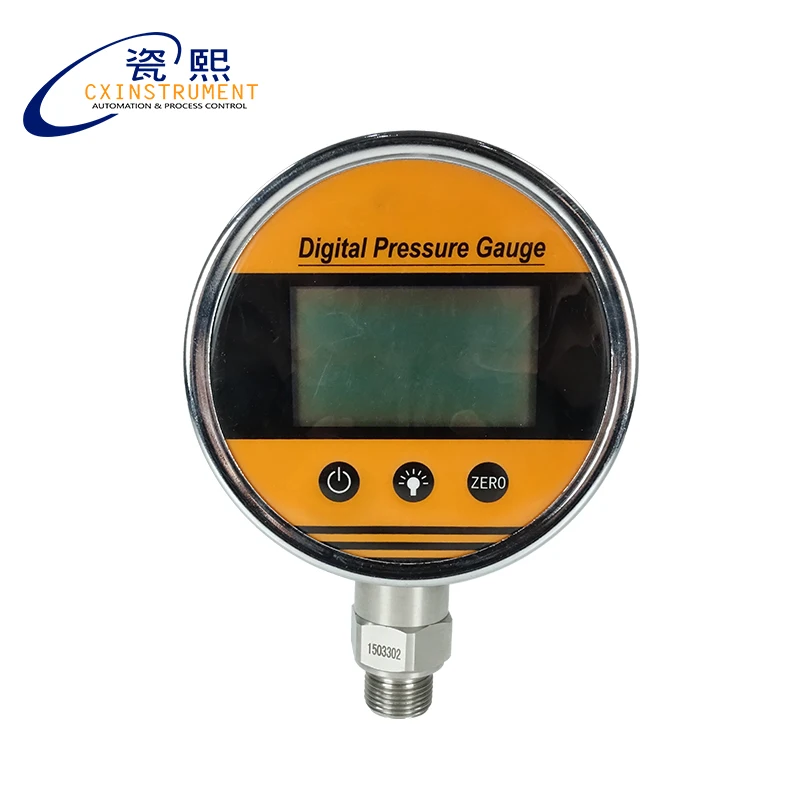 Gas pressure gauge 060 Mpa Measuring Range and stainless steel