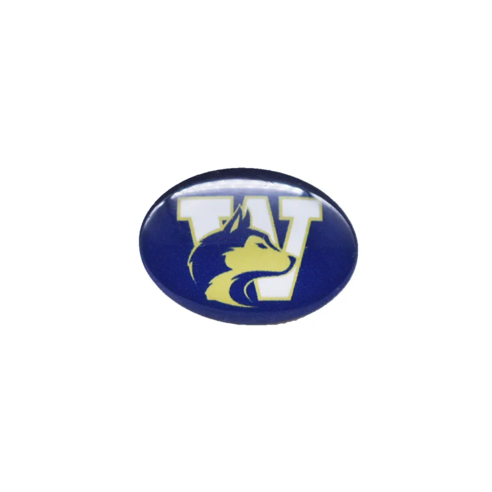 

Snap Button 18mmX25mm Washington Huskies Charms Interchangeable Buttons Bracelet Basketball Fans Gift Paty Birthday 2018