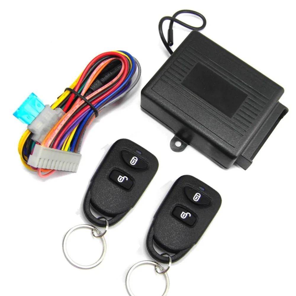 M602-8114 التحكم عن بعد قفل مركزي عدة لكيا سيارة الباب قفل نظام دخول بدون مفتاح مع جذع الإصدار زر