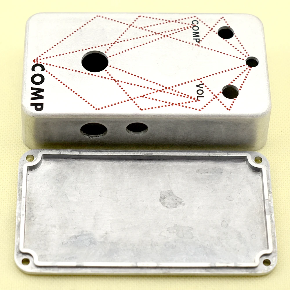 Комплект гитарных эффектов компрессор stomp box Pedal kit алюминиевый корпус|pedal kit|true