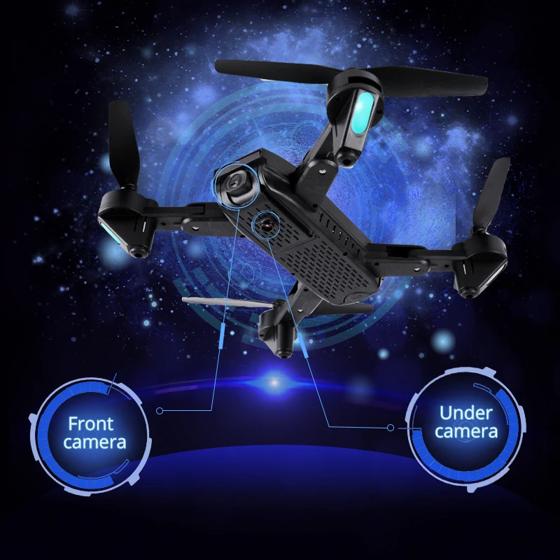 Дрон Global Drone 4K с камерой FPV Квадрокоптер Follow me RC вертолет оптическим потоком Дроны