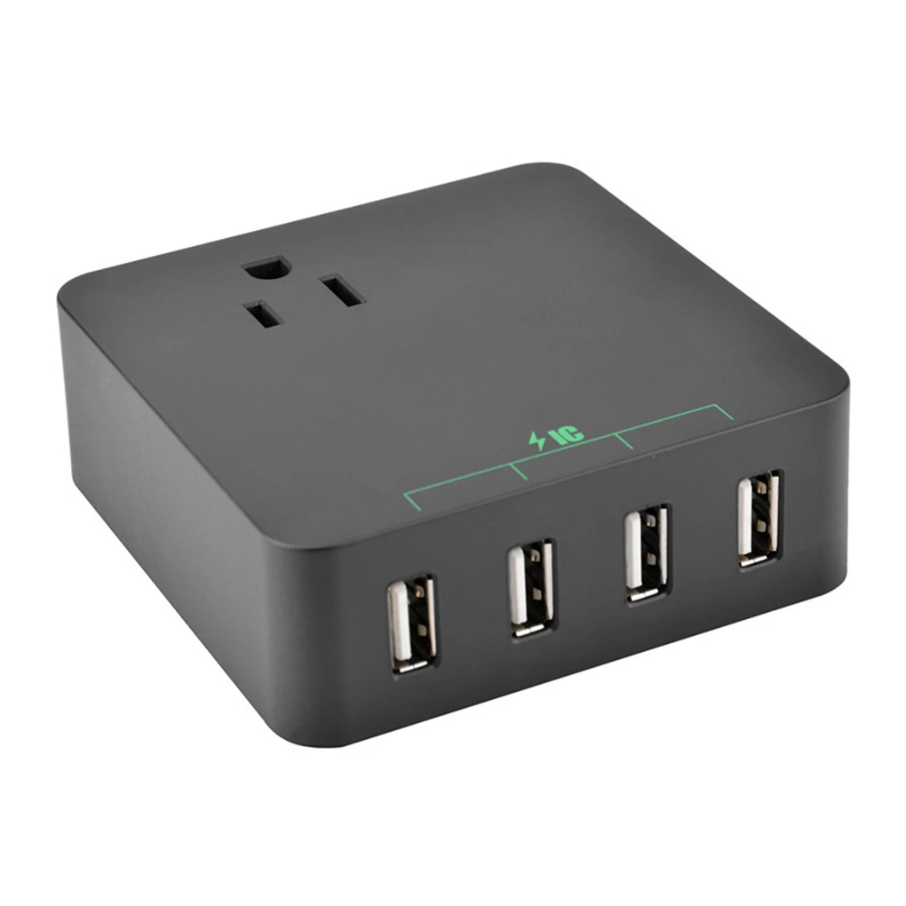 Pаспродажа USB мощность полосы с 1 выход 4 USB зарядная станция с портами зарядное устройство для iPhone 7 6 Plus SE 5S samsung США Plug