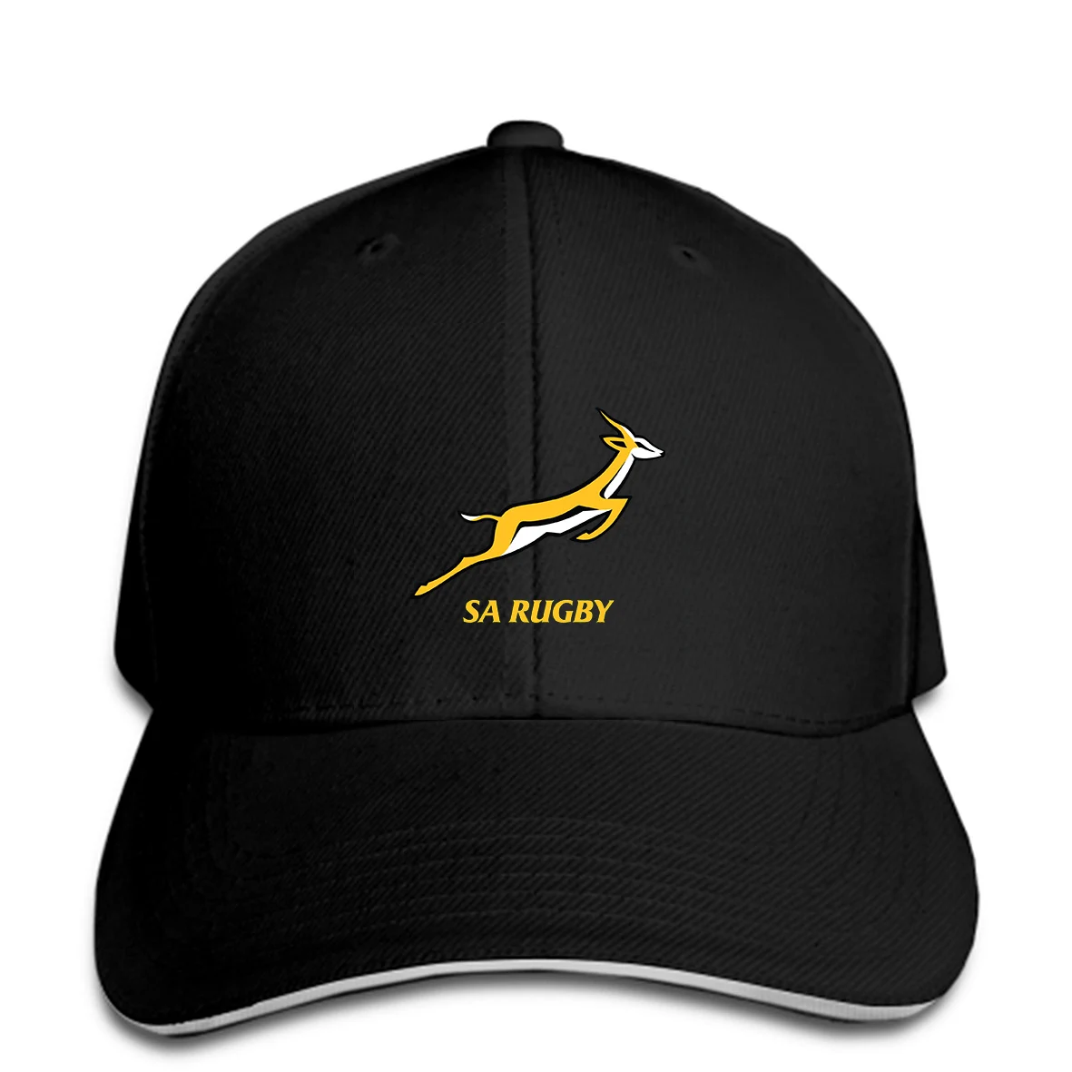 

Men Baseball cap Logo Rug Horizontale Variant Voorkeursvariant Logo Springbok Rugby Logo Snapback Cap Women Hat Peaked