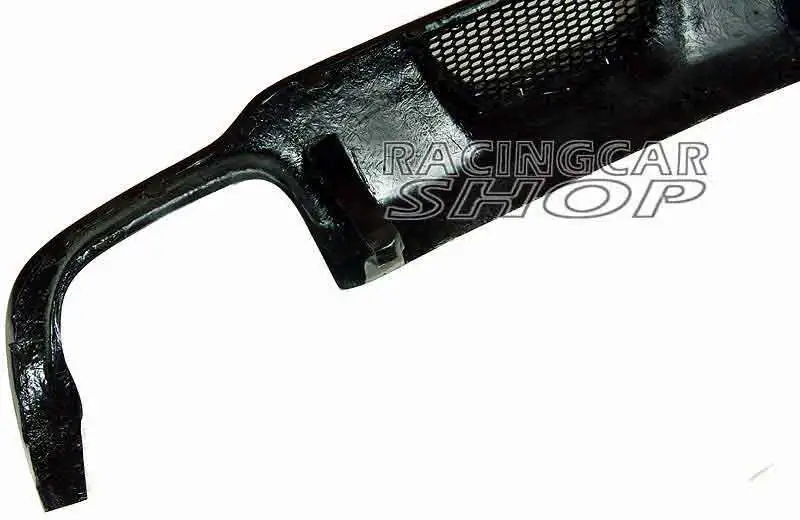 V style sedan BLACK rear diffuser for Mercedes BENZ W204 C63 coupe C250 C300 C350 AMG SPORT BUMPER 2012-2014