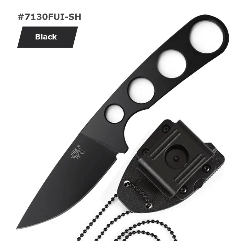Sanrenmu 7130 фиксированный нож 7Cr17 один Киль стальной открытый кемпинг выживания тактический охотничий нож с KYDEX оболочка S601