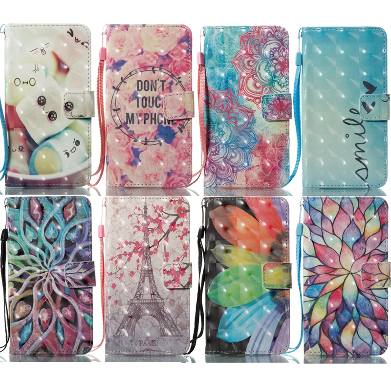 

3D Flower Leather Case Magnetic Flip Wallet Phone Soft TPU Silicone Cover Shell Coque Fundas for Apple iPhone XS Max XR Cases