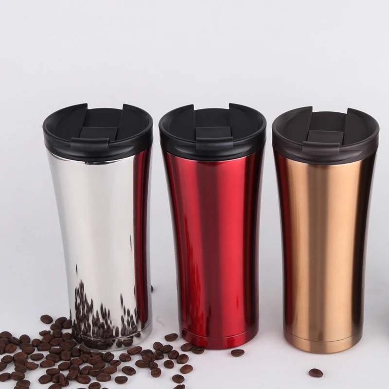 Кружка для кофе HOSHIZORA термос с вакуумной изоляцией 500 мл 17 унций|free coffee cups|stainless steel